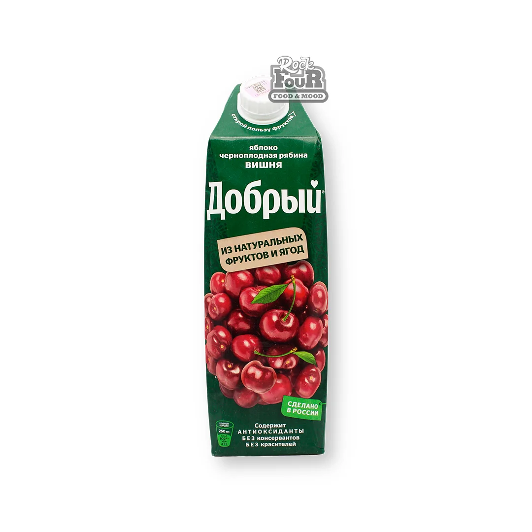 Nectar "Dobry" from apples, chokeberries and cherries 1l